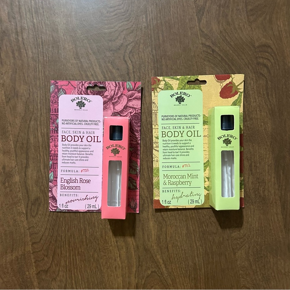Bolero body oil(2)  NWT